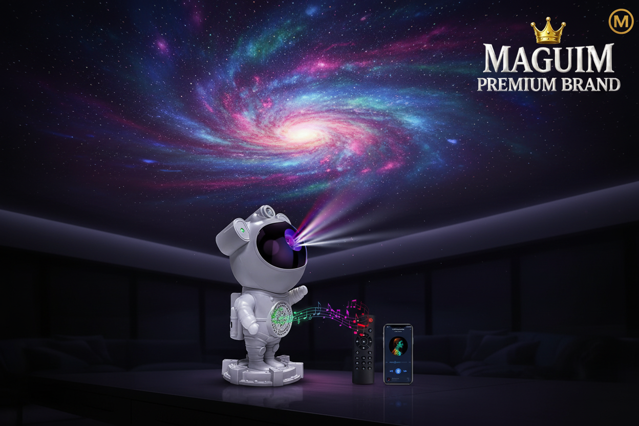 Projetor Astronauta - Banner Premium